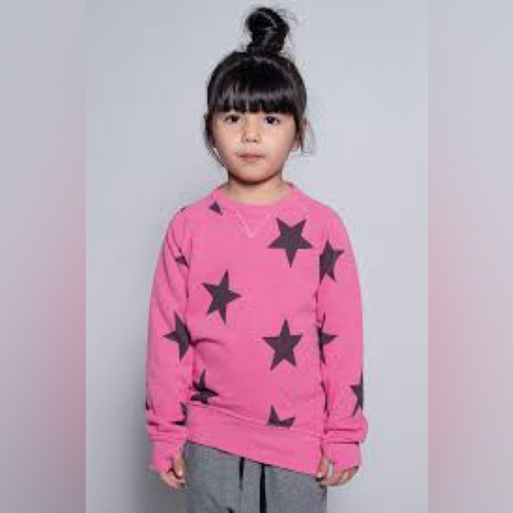 Primary Kids Pink Star tunic and leggings Size 6